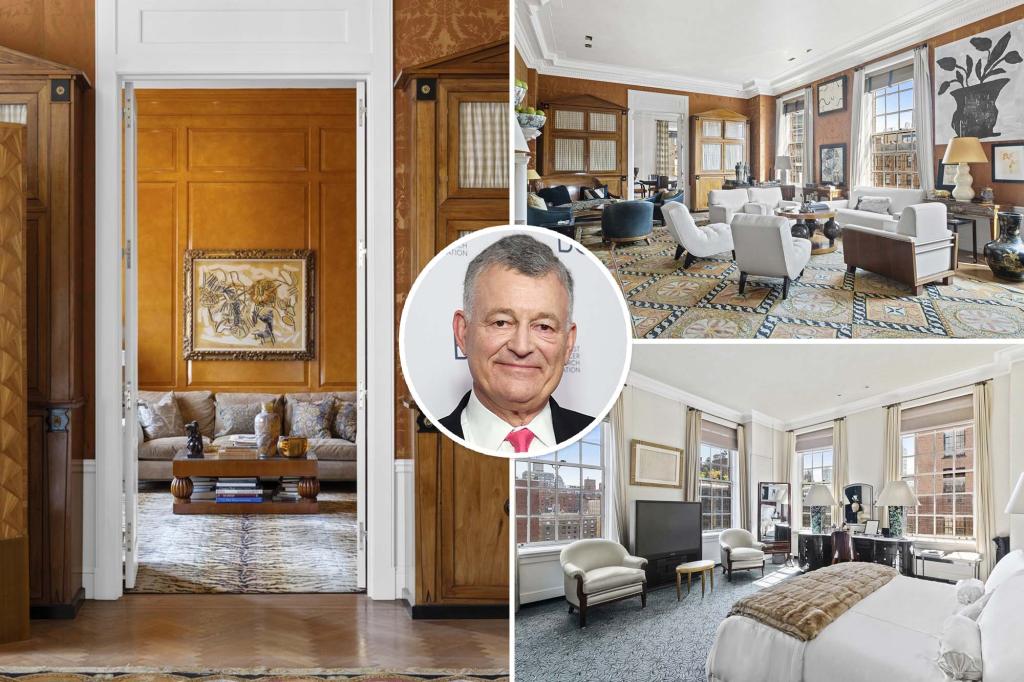 Billionaire William Lauder lists NYC home for $26.95 million a year after buying it